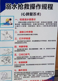 泳池溺水搶救操作規程