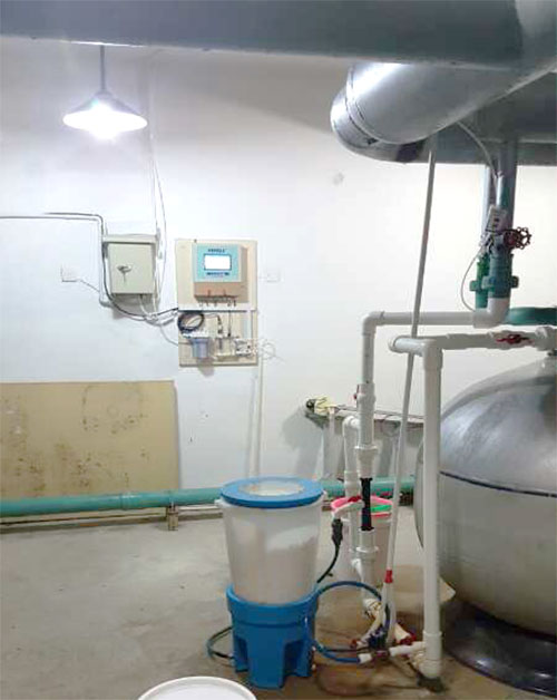 梅林一村安裝余氯pH在線監測儀